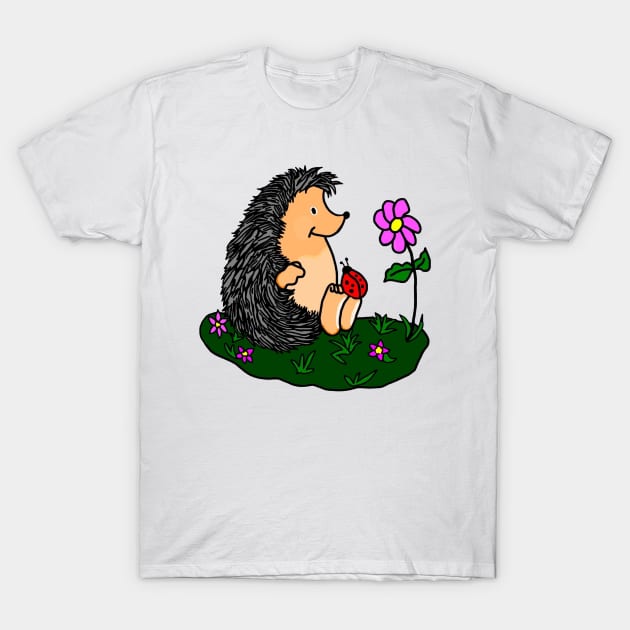 Hedgehog Love T-Shirt by imphavok